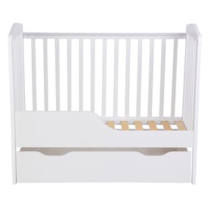 Кровать в детскую POLINI Kids Simple 310-02 Белый в Элисте - предосмотр 1