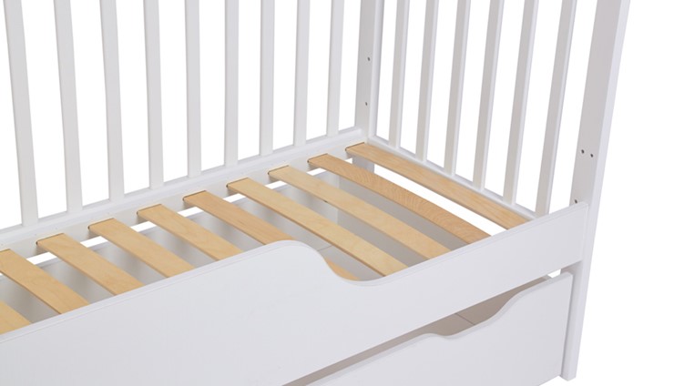 Кровать в детскую POLINI Kids Simple 310-01 Белый в Элисте - изображение 2