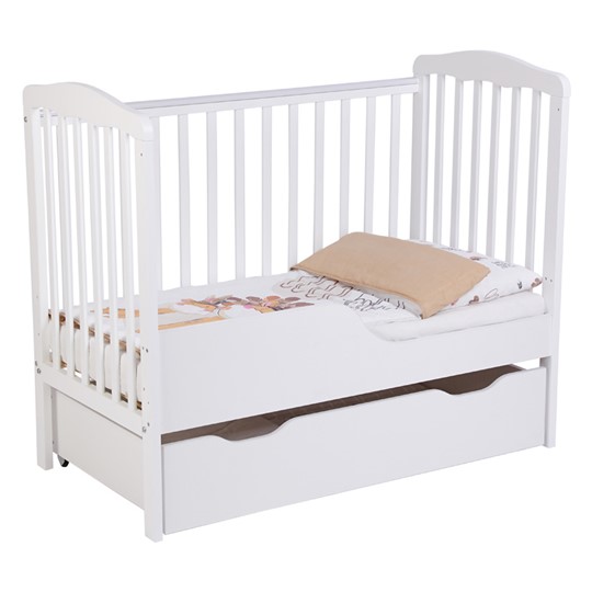 Кровать в детскую POLINI Kids Simple 310-02 Белый в Элисте - изображение 6
