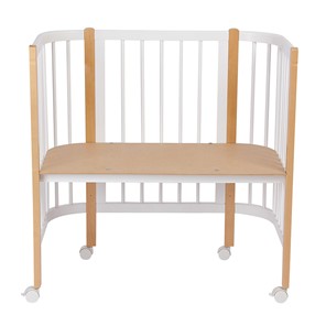 Приставная кровать POLINI Kids Simple 105 Белый / Бук в Элисте - предосмотр 5