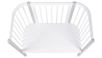 Приставная кровать POLINI Kids Simple 120 Белый / Серый в Элисте - предосмотр 3