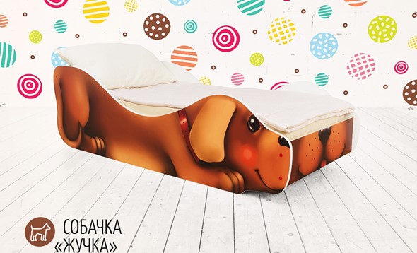 Детская кровать-зверенок Собачка-Жучка в Элисте - изображение