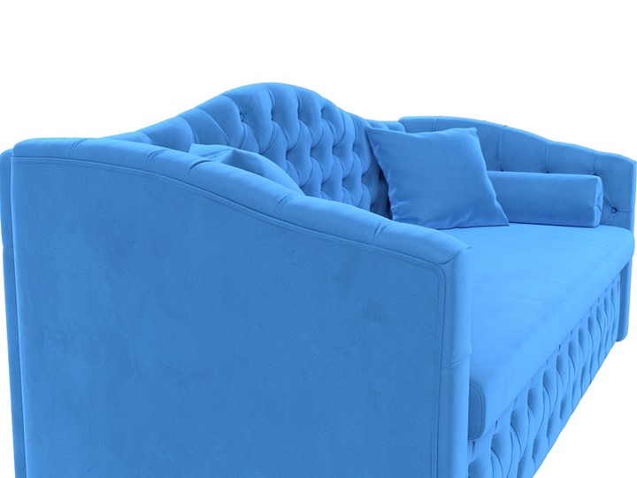 Детский диван Мечта, Голубой (Велюр) в Элисте - изображение 5