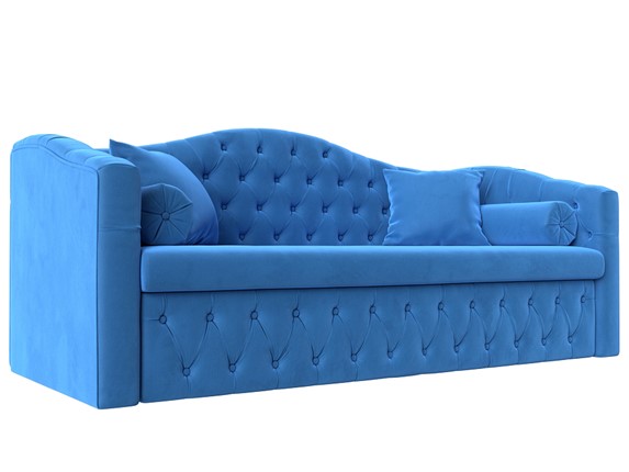 Детский диван Мечта, Голубой (Велюр) в Элисте - изображение