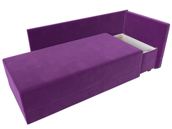 Кушетка Никас, Фиолетовый (Микровельвет) в Элисте - изображение 1