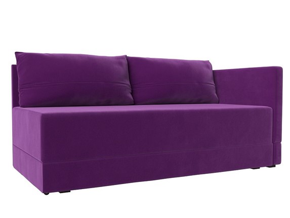 Кушетка Никас, Фиолетовый (Микровельвет) в Элисте - изображение