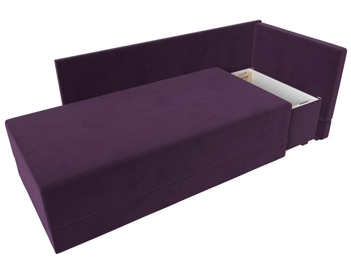 Детский диван Никас, Фиолетовый (Велюр) в Элисте - изображение 2