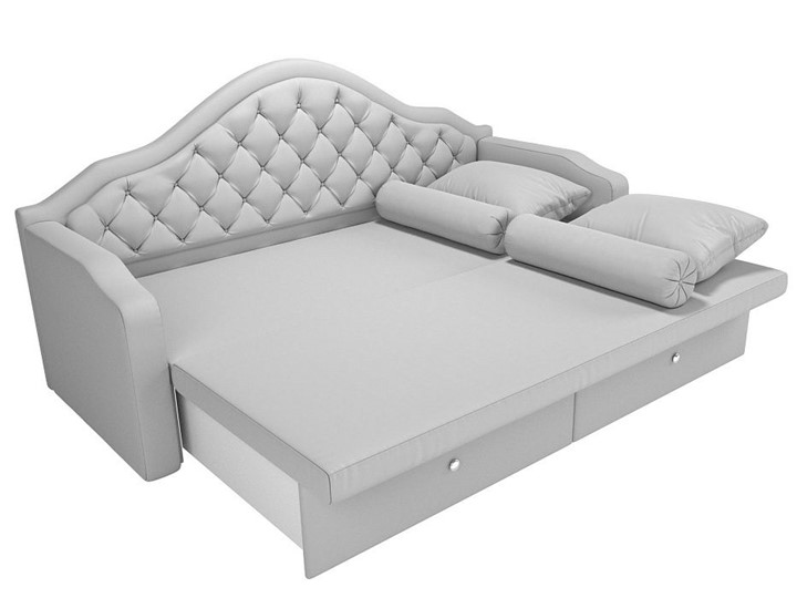 Диван-кровать Сойер, Белый (Экокожа) в Элисте - изображение 2