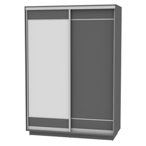 Шкаф 2-дверный Весенний HK5, 2155х1514х600 (D1D2), Графит в Элисте - предосмотр