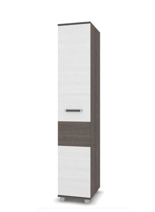 Одностворчатый шкаф В-11, Анкор светлый/темный в Элисте - изображение