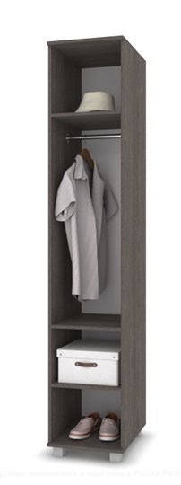 Шкаф В-12, Серый дуб/Белый в Элисте - изображение 1