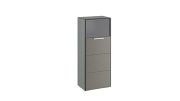 Шкаф Наоми комбинированный одностворчатый, цвет Фон серый, Джут ТД-208.07.28 в Элисте