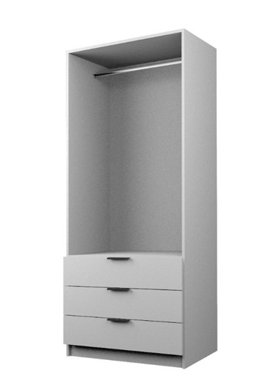 Шкаф ЭШ1-РС-19-8-3я, Белый 190х80х52 в Элисте - изображение 1