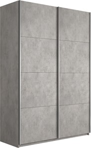 Шкаф 2-х дверный Прайм (ДСП/ДСП) 1600x570x2300, бетон в Элисте - предосмотр