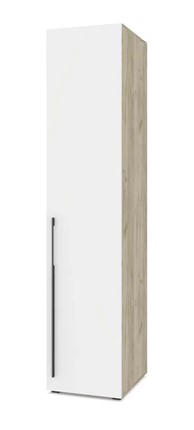 Шкаф распашной С11, Серый дуб/Белый в Элисте - изображение