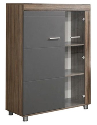 Шкаф со стеклянными дверцами Бэлла-5 900 в Элисте - изображение