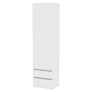 Одностворчатый шкаф Мальта H163, Белый в Элисте