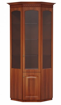 Угловой шкаф Гармония-4, витрина МЦН в Элисте - изображение