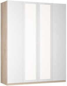 Шкаф распашной Реал (Push to open; R-230х180х60-1-PO-М), с зеркалом в Элисте