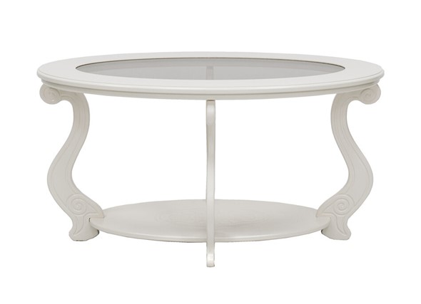 Овальный столик Виват С, цвет Молочный дуб в Элисте - изображение