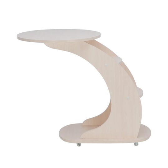Подкатной стол Leset Стелс, цвет Молочный дуб в Элисте - изображение 2