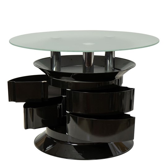 Стеклянный столик Benito black в Элисте - изображение 2
