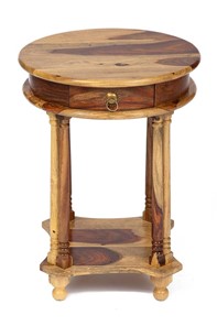 Кофейный стол Бомбей - 1149  палисандр, 45*45*60, натуральный (natural) арт.10049 в Элисте - предосмотр 2