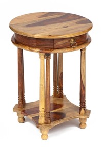 Кофейный стол Бомбей - 1149  палисандр, 45*45*60, натуральный (natural) арт.10049 в Элисте - предосмотр