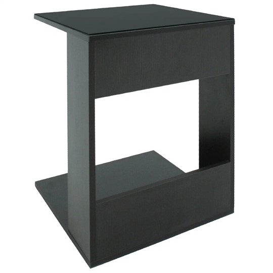 Стол журнальный BeautyStyle - 3, венге/стекло черное в Элисте - изображение 4