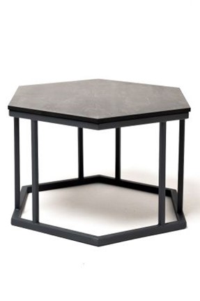 Столик для гостиной Женева  цвет серый гранит Артикул: RC658-50-50-4sis в Элисте - изображение