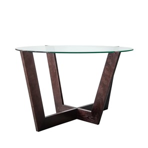 Стеклянный столик Оникс-6, Венге/Прозрачное стекло в Элисте