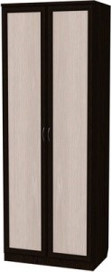 Шкаф 2-х дверный 100 со штангой, цвет Венге в Элисте - изображение
