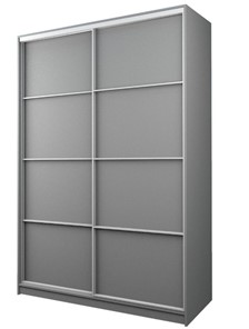 Шкаф 2-х створчатый MAX МШ-23-6-16-11, Профиль Белый/Цвет Серый в Элисте