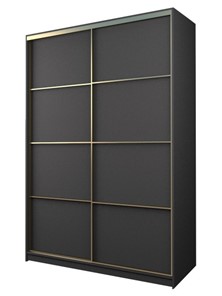 Шкаф 2-х дверный MAX МШ-27-6-16-11, Профиль Золото/Цвет Графит в Элисте