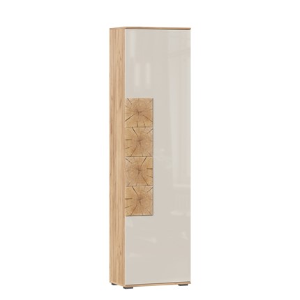 Шкаф одностворчатый Фиджи, 659300, дуб золотой/кашемир в Элисте - изображение