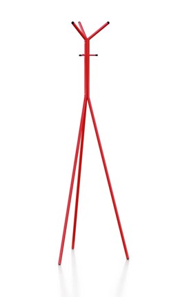 Вешалка для одежды Крауз-11, цвет красный в Элисте - изображение
