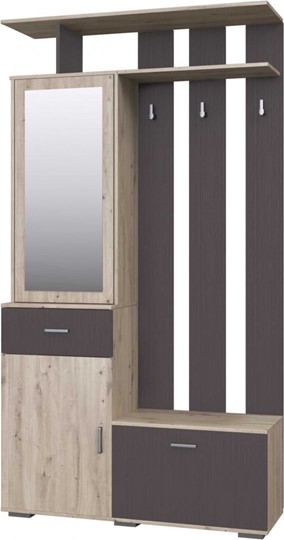 Гарнитур для одежды с зеркалом Имидж (Модуль №1) в Элисте - изображение 1