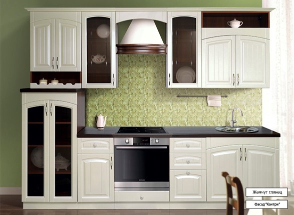 Гарнитур кухонный Кантри 2800 в Элисте - изображение