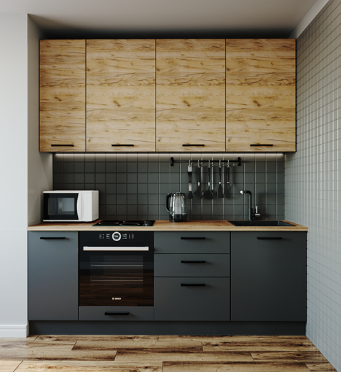 Кухонный гарнитур Дели-2200 в Элисте - изображение
