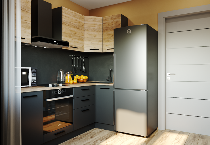 Кухонный угловой гарнитур Дели-2200х1000 в Элисте - изображение