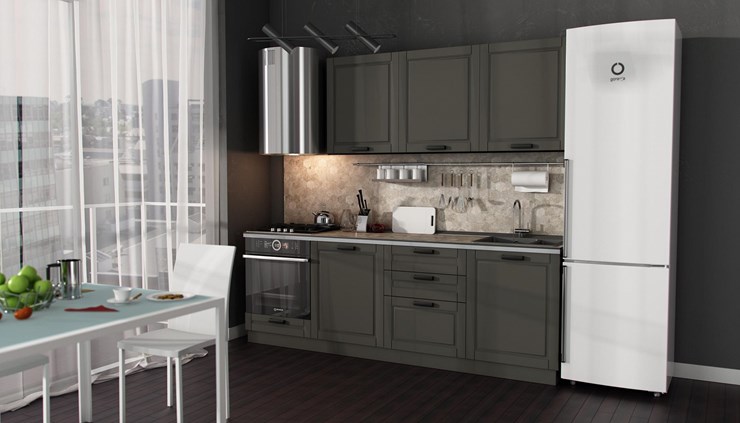 Модульный кухонный гарнитур Мокка, цвет сандаун в Элисте - изображение