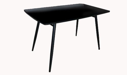 Обеденный стол Брик, черный в Элисте - изображение