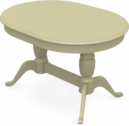 Раздвижной стол Леонардо-2 исп. Овал, тон 10 (Морилка/Эмаль) в Элисте - изображение