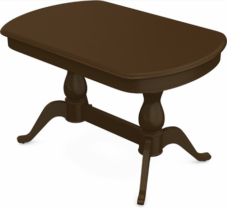 Кухонный раздвижной стол Фабрицио-2 исп. Мыло 1400, Тон 4 (Морилка/Эмаль) в Элисте - изображение