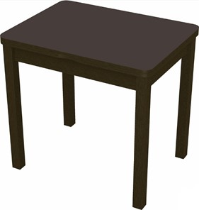 Кухонный стол раздвижной Бари дерево №8 (стекло коричневое/венге) в Элисте - предосмотр