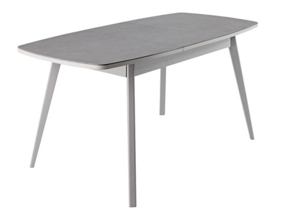 Кухонный раздвижной стол Артктур, Керамика, grigio серый, 51 диагональные массив серый в Элисте - изображение