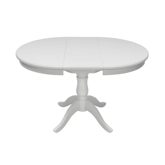 Кухонный стол раскладной Leset Луизиана 1Р (Белый) в Элисте - изображение 1