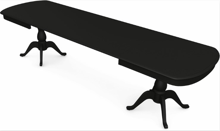 Кухонный раскладной стол Фабрицио-2 исп. Мыло большой 3 вставки, Тон 12 (Морилка/Эмаль) в Элисте - изображение 1