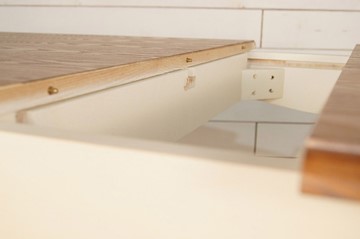 Кухонный раздвижной стол Leontina (ST9338) Бежевый в Элисте - предосмотр 6
