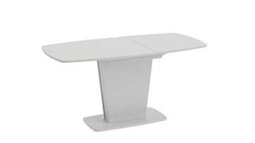 Кухонный раскладной стол Честер тип 2, цвет Белый/Стекло белый глянец в Элисте - предосмотр 1